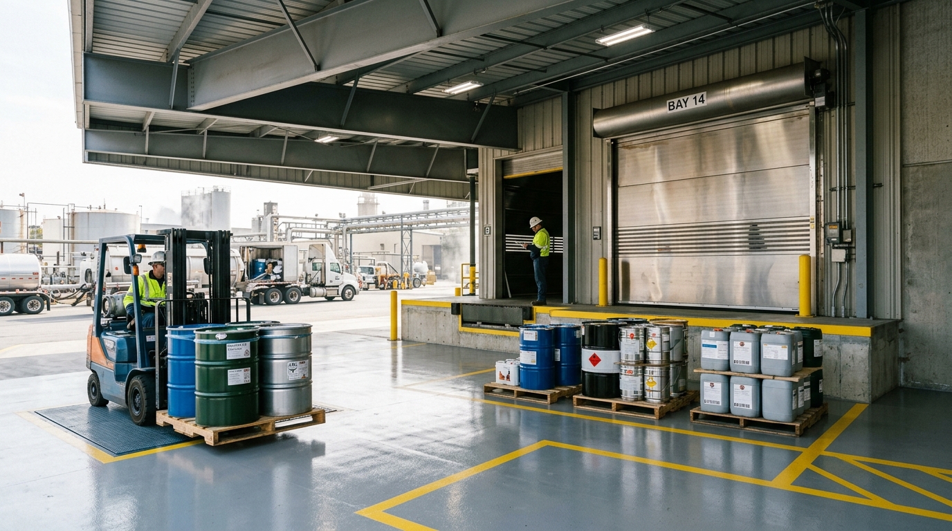 Raw Material Receiving Bay