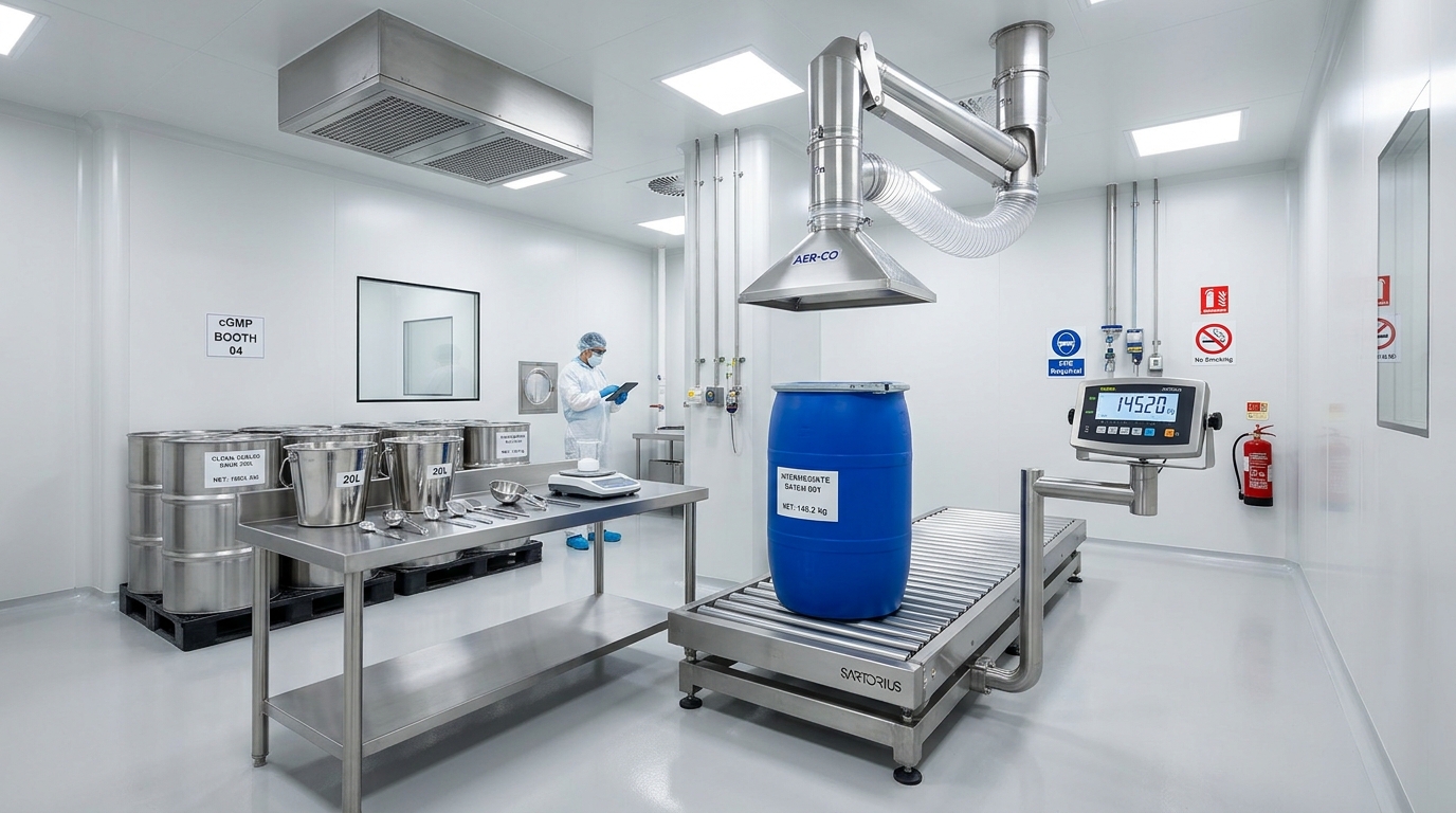 Material Dispensing Area