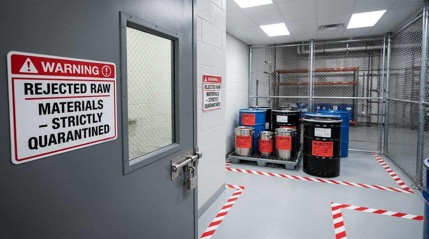 Rejected Material Room