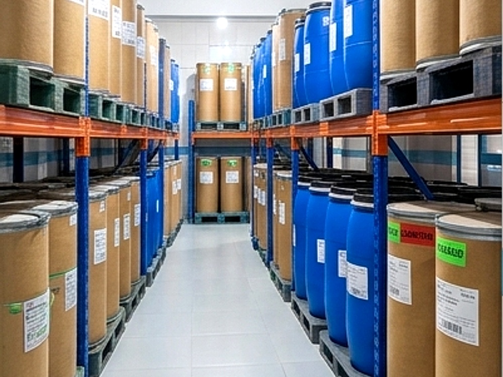 Approved Raw Material Storage Area