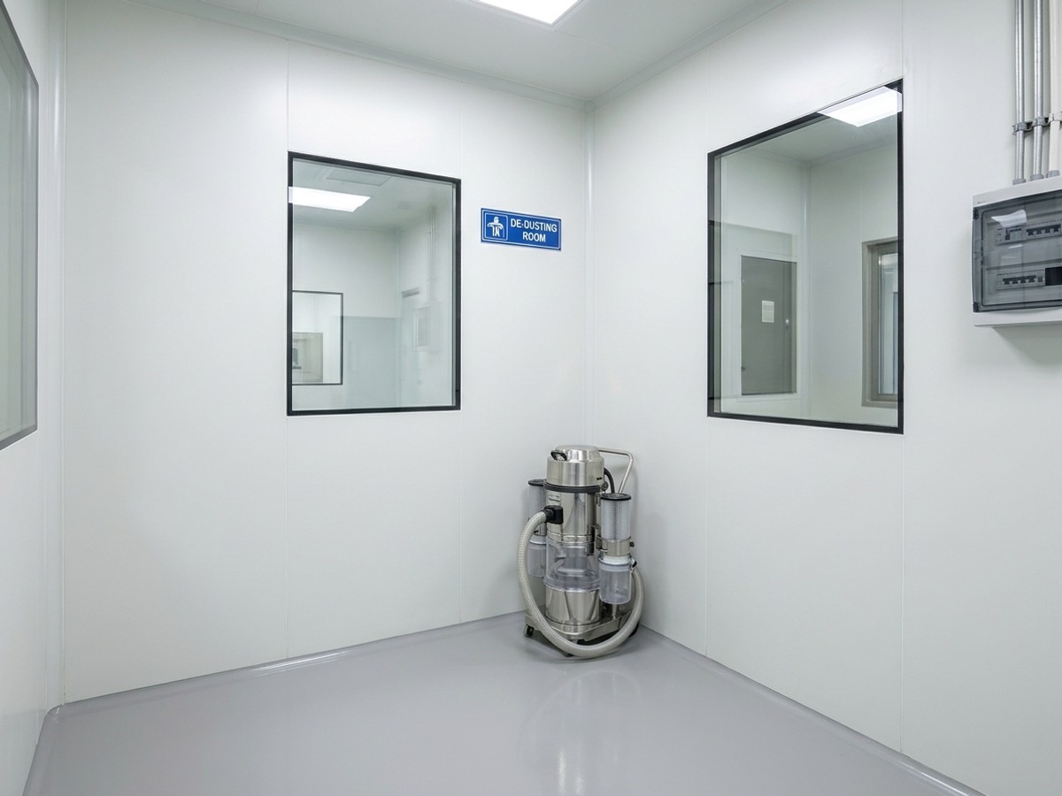 De-Dusting Room